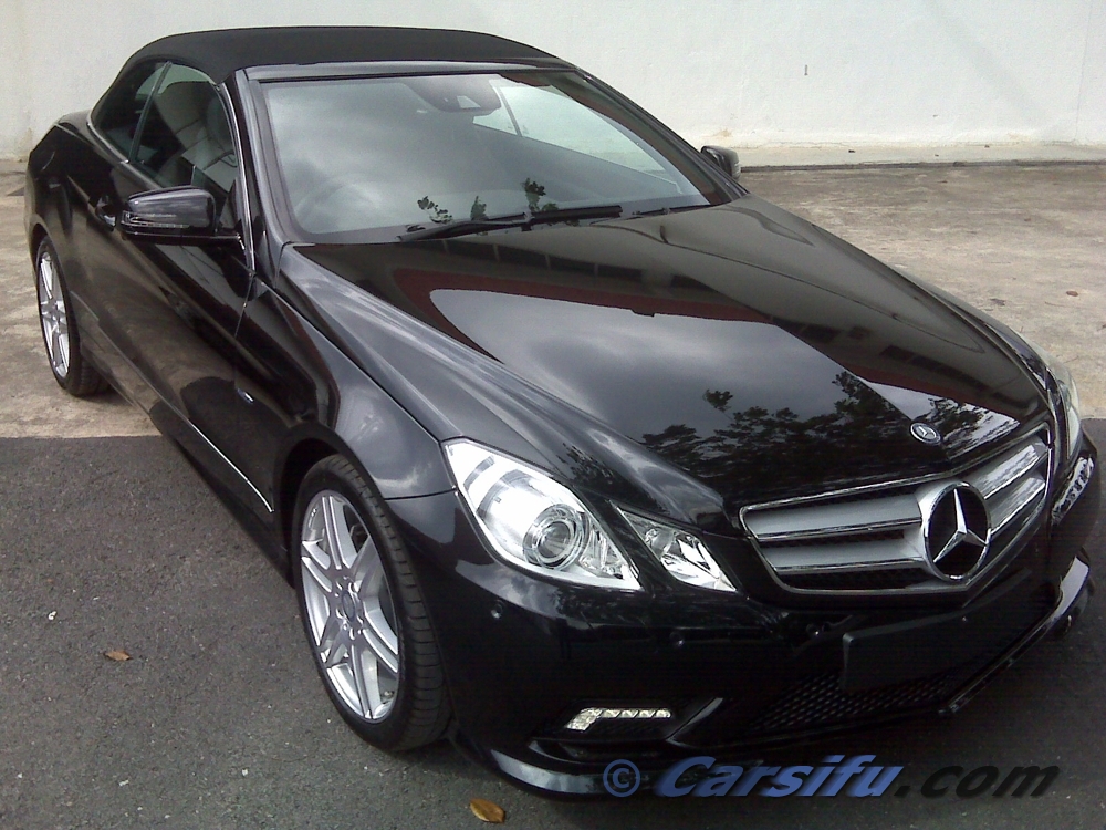 MercedesBenz EClass E250 CGI Cabrio 2010 Posted by Exoticars Kuala Lumpur 