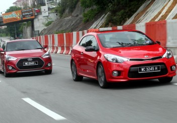 Hyundai Veloster Turbo and Kia Cerato Koup - 05