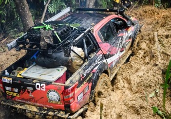 The terrain conspired to serve up a “perfect storm” of challenges
