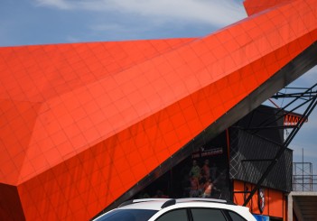 Football stadium
