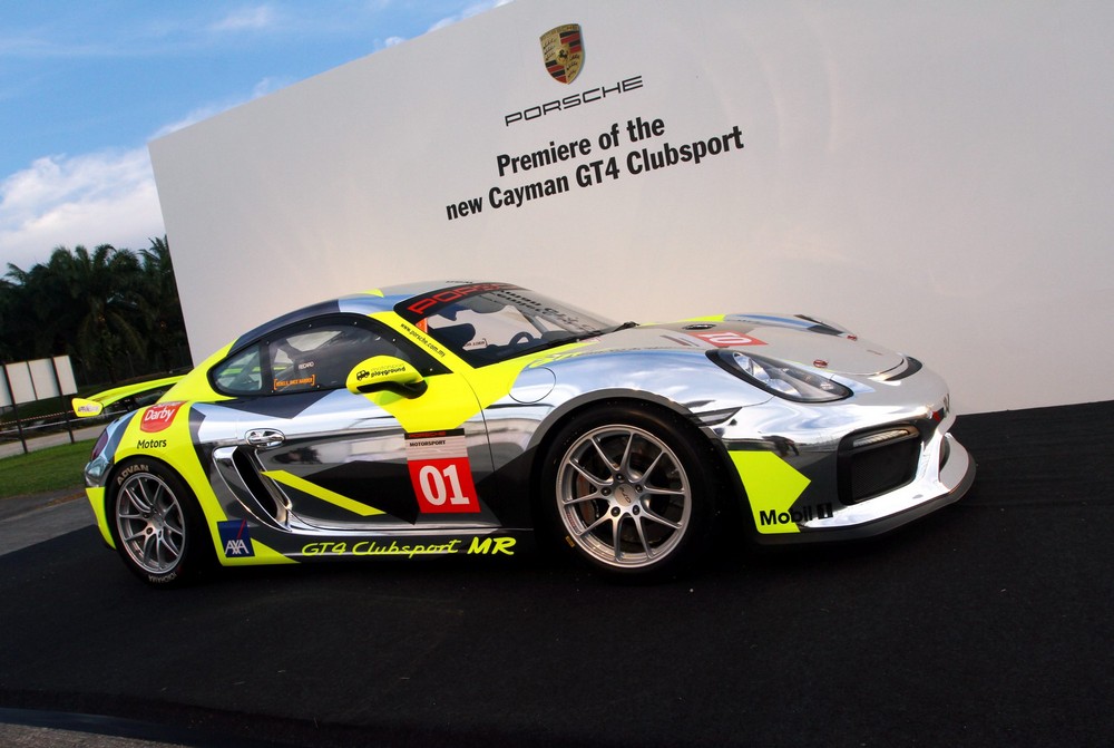 Launch of Porsche Cayman GT4 Clubsport in Sepang Circuit, Sepang MOHD SAHAR MISNI/The Star