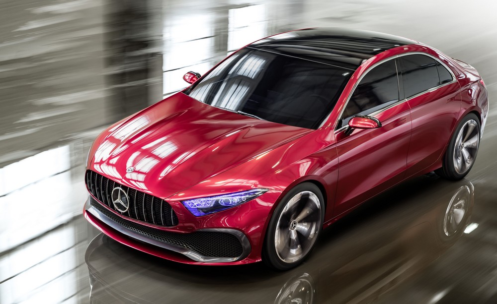 Mercedes-Benz Concept A Sedan, 2017