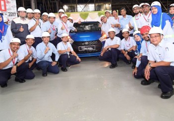 One millionth Perodua Myvi produced The millionth Myvi