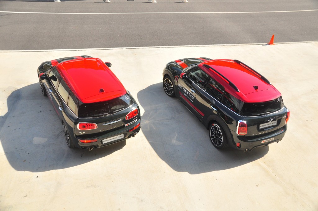 MINI John Cooper Works Clubman (left) and Countryman