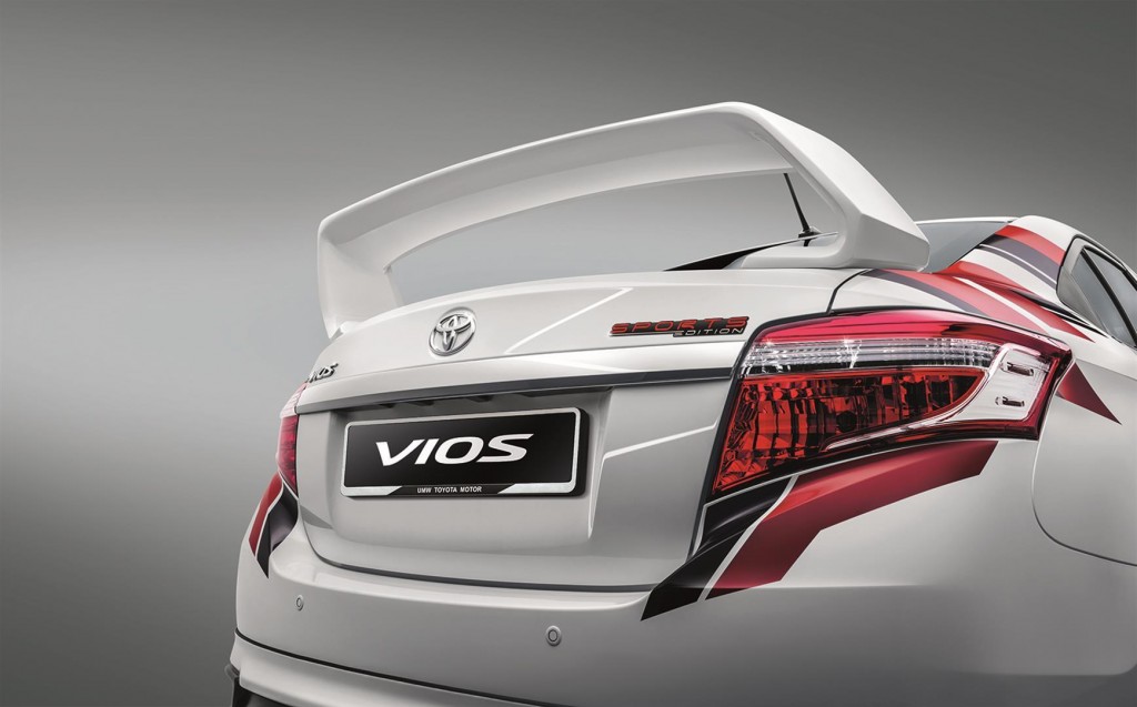 Toyota Vios Sports Edition - 02 TYT Trunk Spoiler