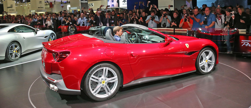 The Portofino unveiled in Frankfurt today.